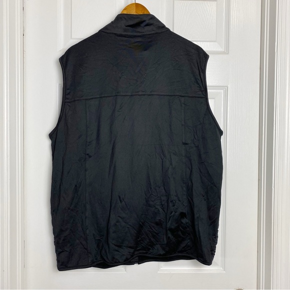 Ahead USA Classics Mens Zippered Golf Vest in Black NWT - Picture 2 of 3